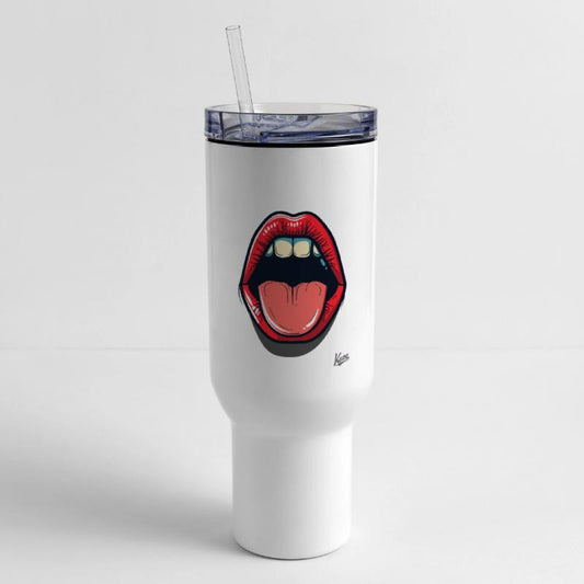 Cheeky Open Mouth with Tongue Out