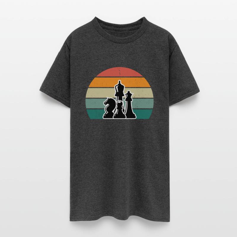 Chess Pieces Retro