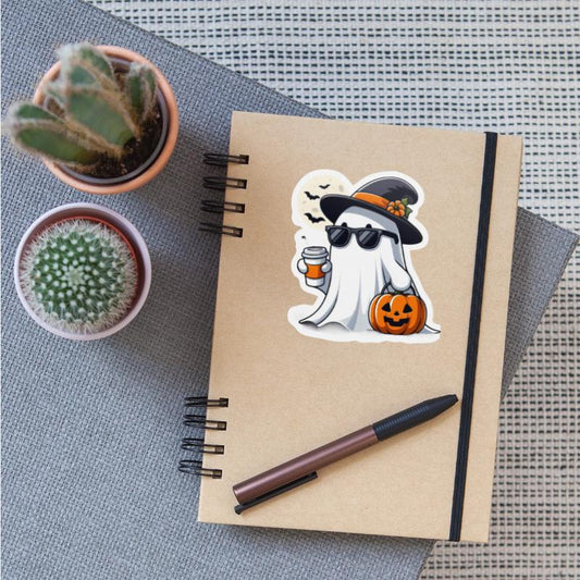 Chic Ghost with Halloween Accessories
