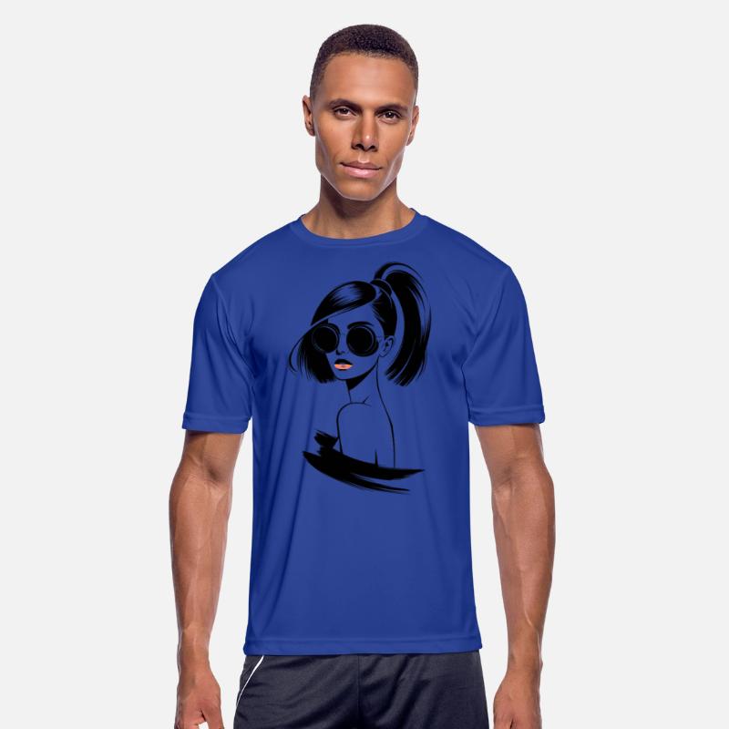 Chic Retro Sunglasses Fashion Illustration