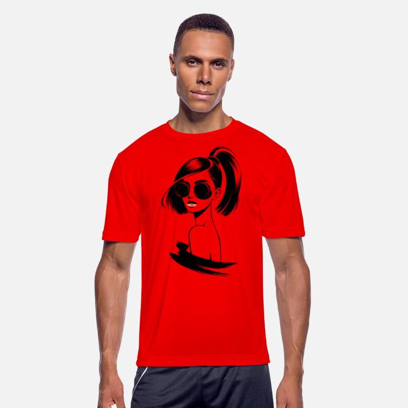 Chic Retro Sunglasses Fashion Illustration