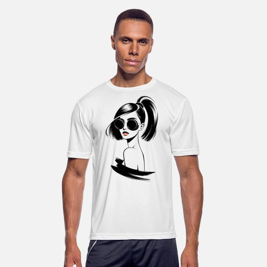 Chic Retro Sunglasses Fashion Illustration