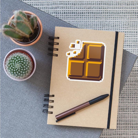 chocolate bar in pixel