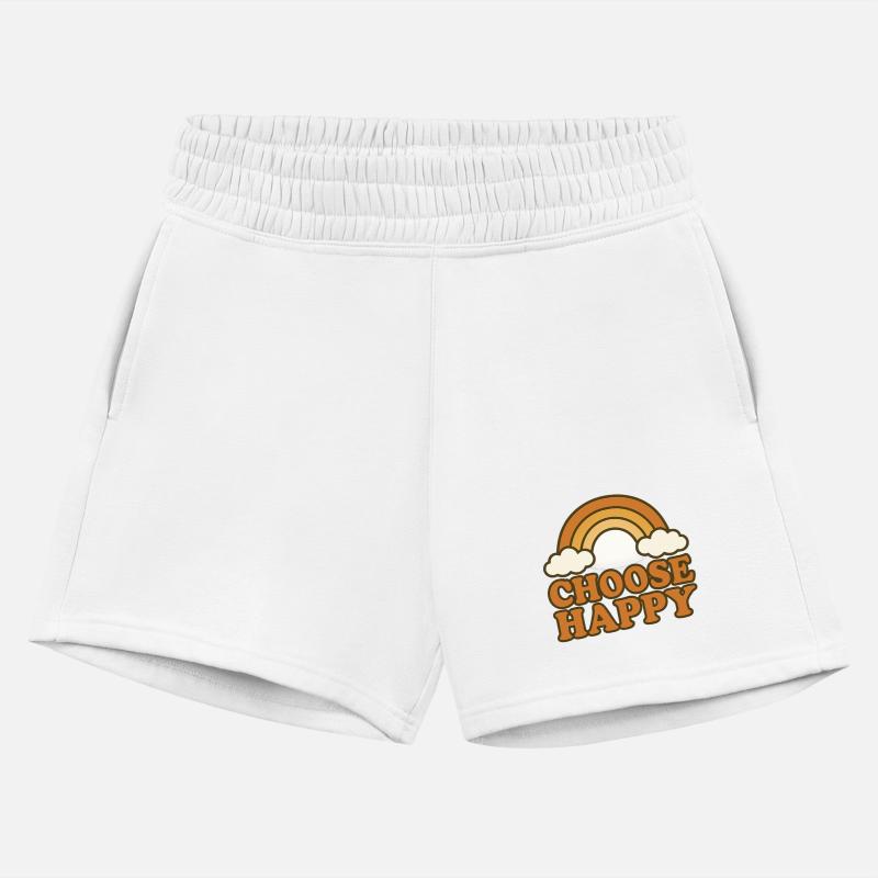 Choose Happy Clouds and Rainbaw