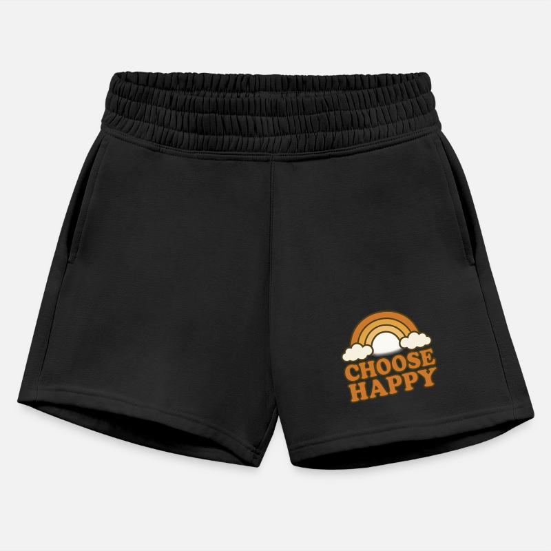 Choose Happy Clouds and Rainbaw