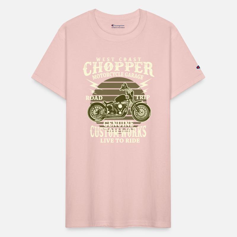 Chopper Motorcycle garage