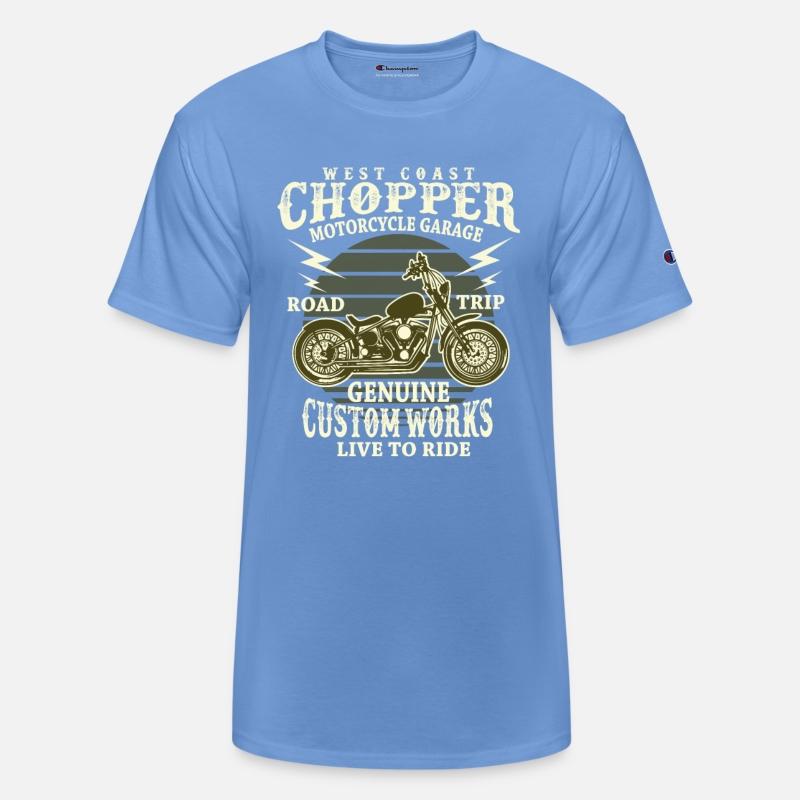 Chopper Motorcycle garage