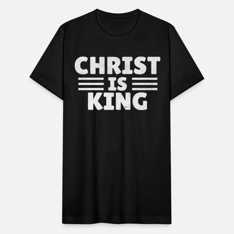 Christ Is King Bold Statement Typography