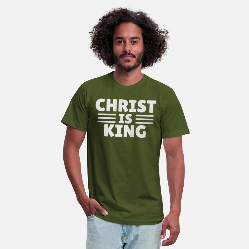 Christ Is King Bold Statement Typography