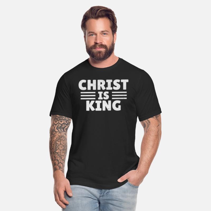 Christ Is King Bold Statement Typography