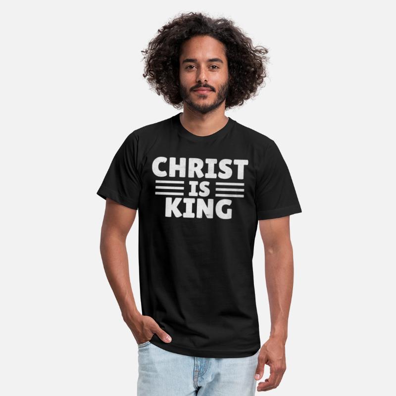 Christ Is King Bold Statement Typography