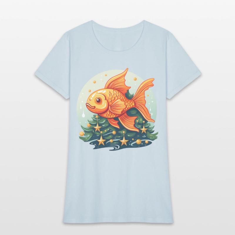 Christmas Tree with Goldfish