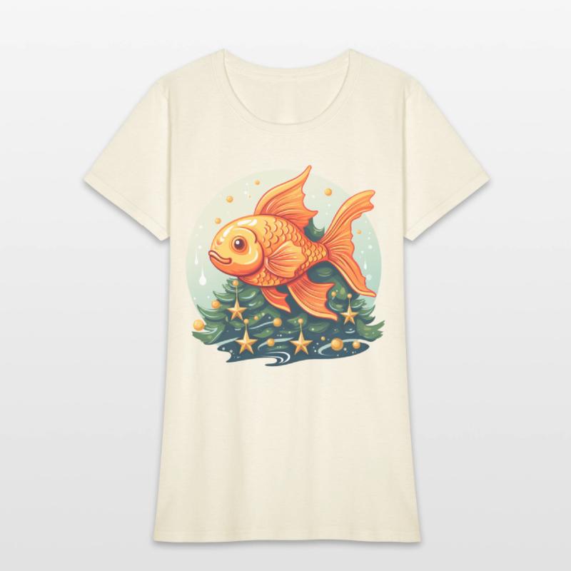 Christmas Tree with Goldfish