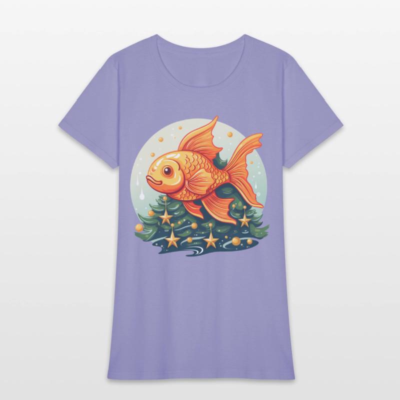 Christmas Tree with Goldfish