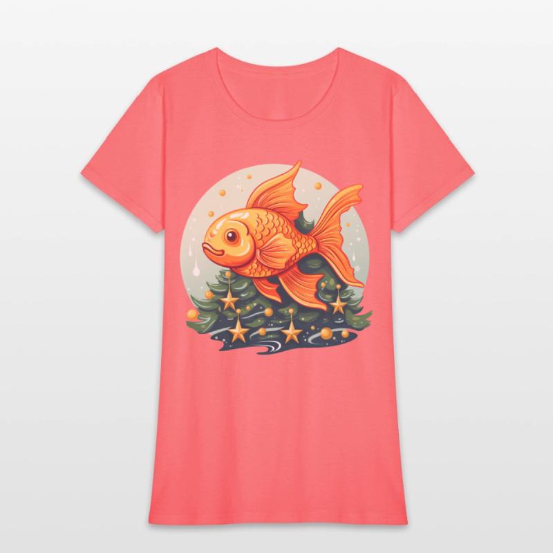 Christmas Tree with Goldfish