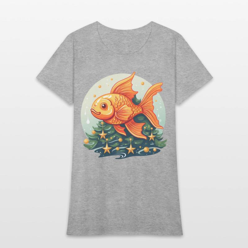 Christmas Tree with Goldfish