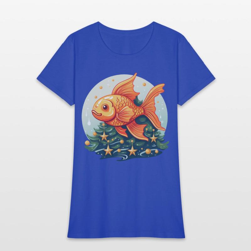 Christmas Tree with Goldfish