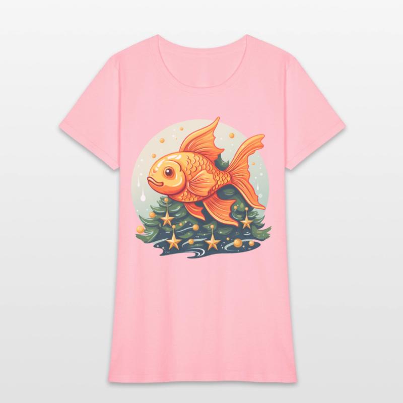 Christmas Tree with Goldfish