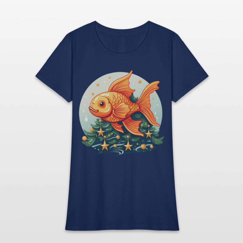 Christmas Tree with Goldfish