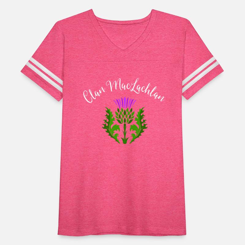 Clan MacLachlan Surname Thistle Flower Scottish