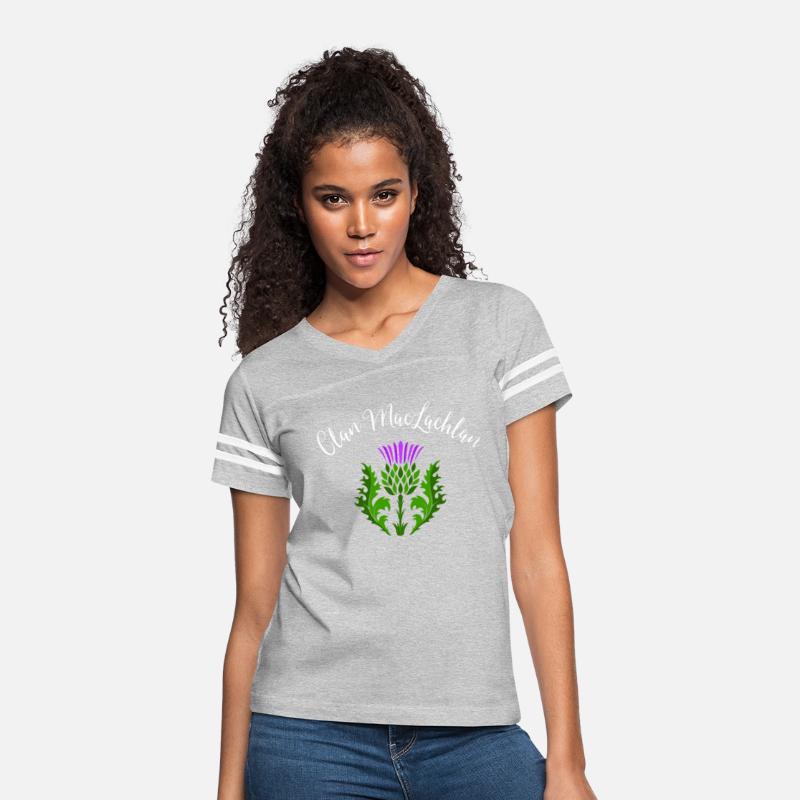 Clan MacLachlan Surname Thistle Flower Scottish