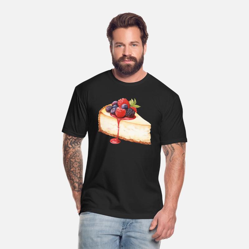 Classic New York Cheesecake with Fresh Berries