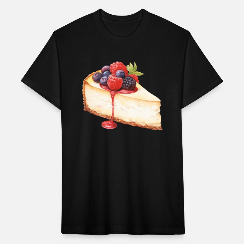 Classic New York Cheesecake with Fresh Berries