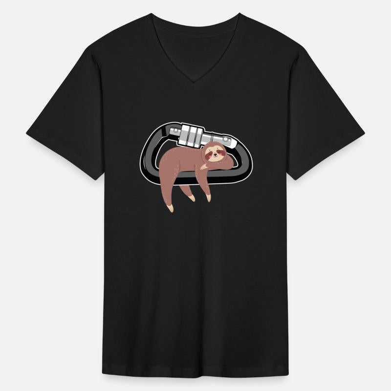 Climbing Sloth Sleeping On A Carabiner