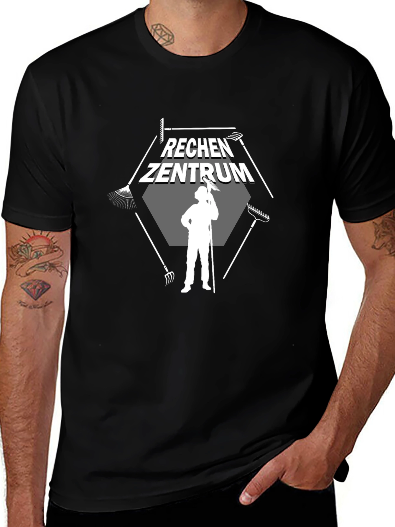 Rechen Zentrum T-Shirt - Gardener Gift