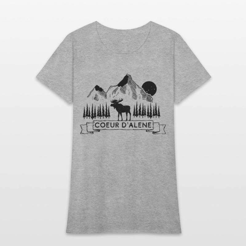 Coeur D'alene Idaho Mountain Moose Coeur D'alene