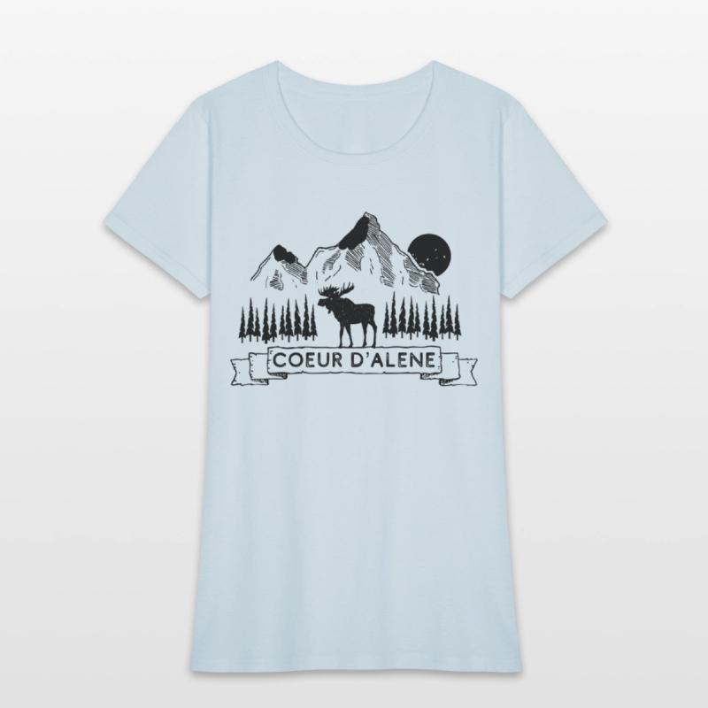 Coeur D'alene Idaho Mountain Moose Coeur D'alene