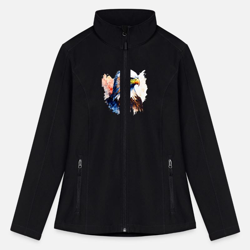 Colorful Eagle Painting for Patriotic Occasions