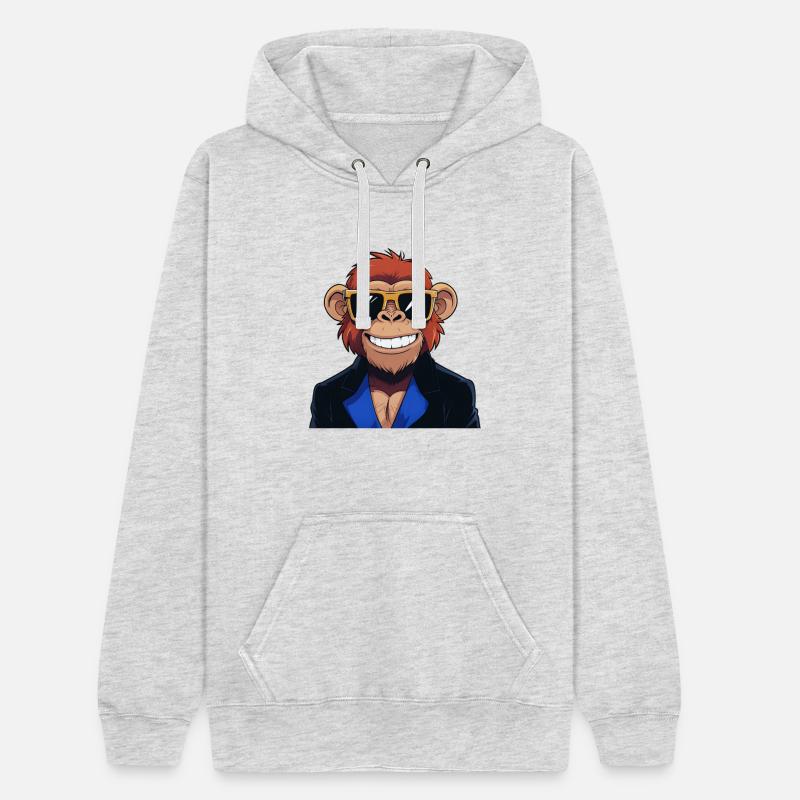 Cool Anthropomorphic Chimpanzee in Sunglasses