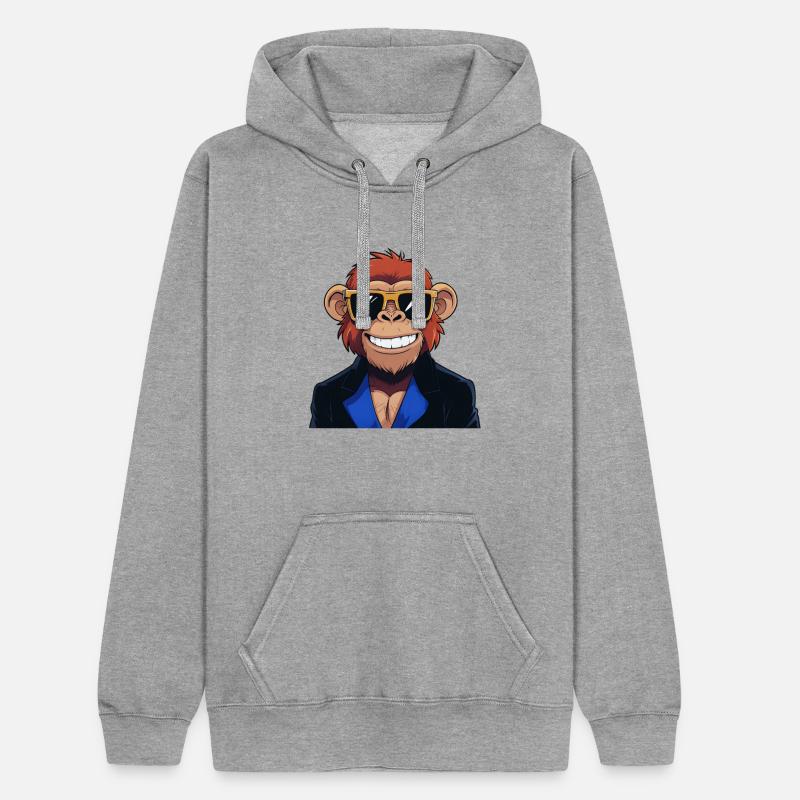 Cool Anthropomorphic Chimpanzee in Sunglasses