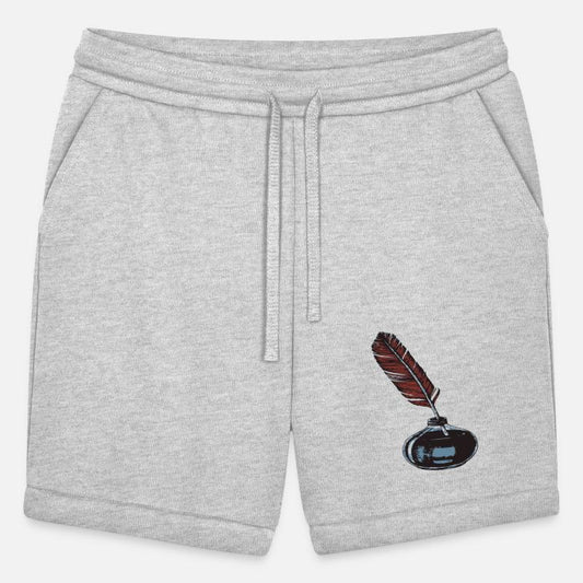 Cool beautiful feather and inkstand