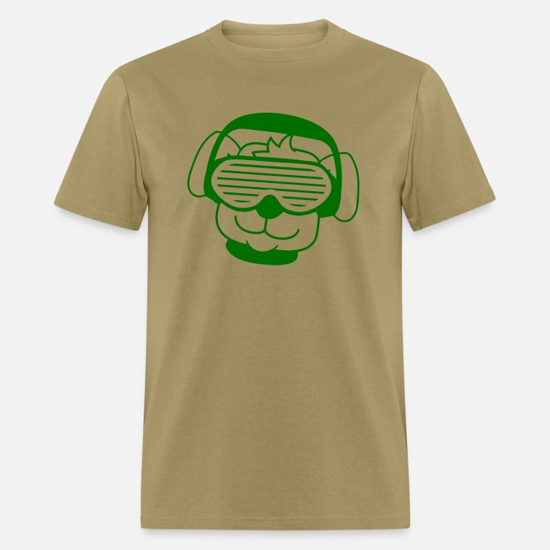 Cool DJ Cute Comic Dog Animal Pet Sunglasses Music