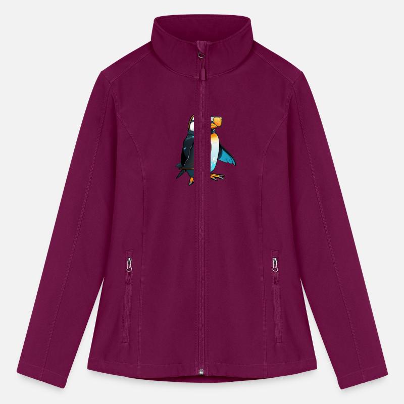 Cool Winter Penguin with sunglasses