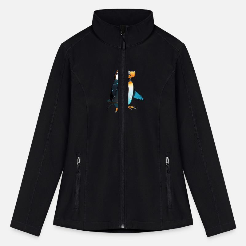 Cool Winter Penguin with sunglasses