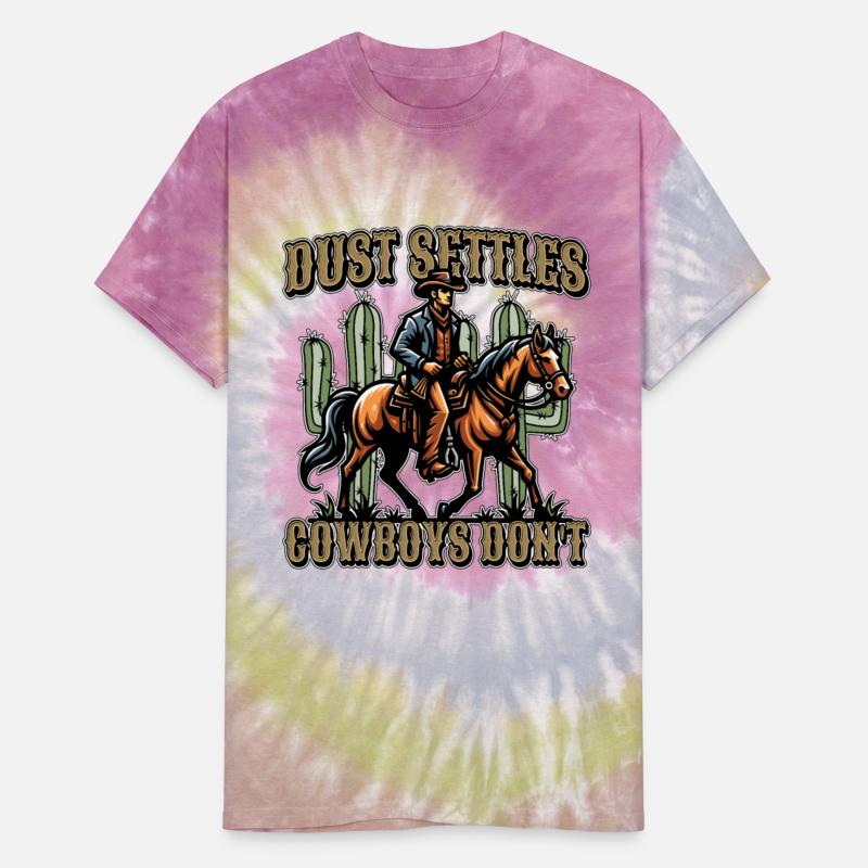 Cowboy Boots & Hats Dust Settles Cowboys Rancher
