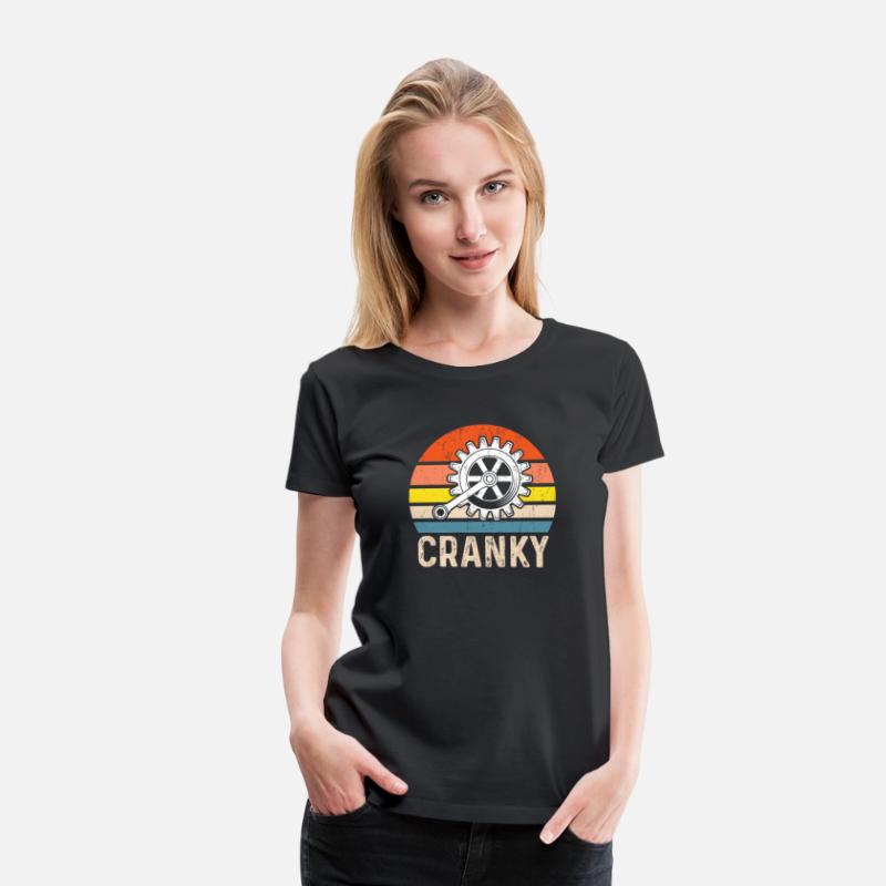 Cranky Vintage Sun funny Bicycle Lovers