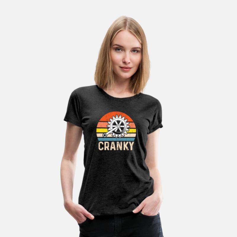 Cranky Vintage Sun funny Bicycle Lovers
