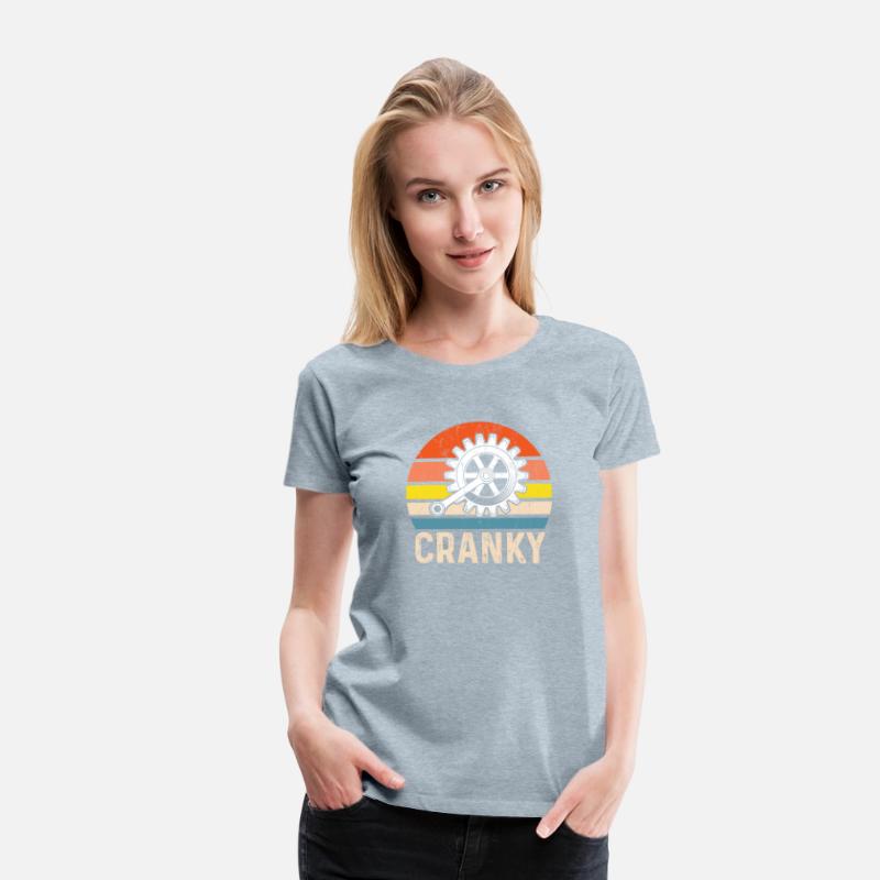 Cranky Vintage Sun funny Bicycle Lovers