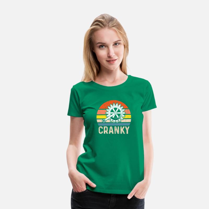 Cranky Vintage Sun funny Bicycle Lovers