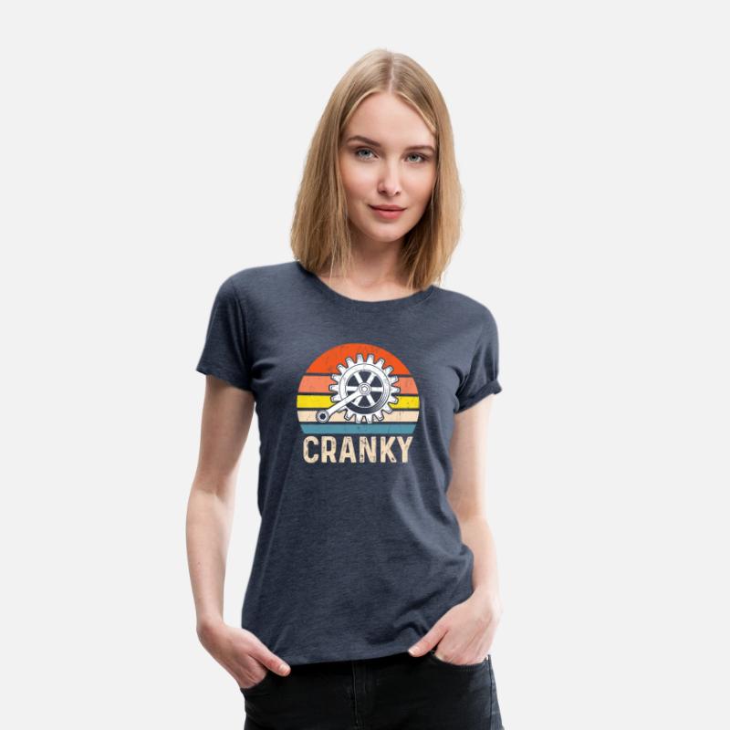 Cranky Vintage Sun funny Bicycle Lovers