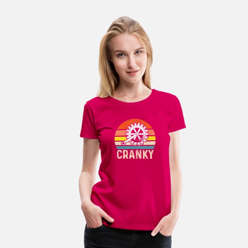 Cranky Vintage Sun funny Bicycle Lovers
