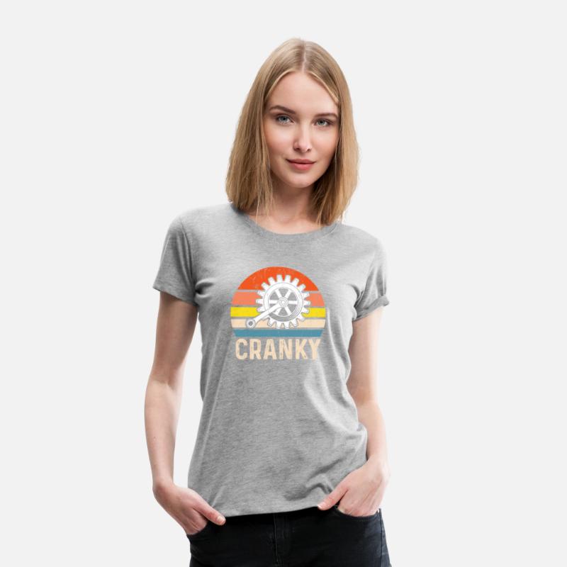 Cranky Vintage Sun funny Bicycle Lovers