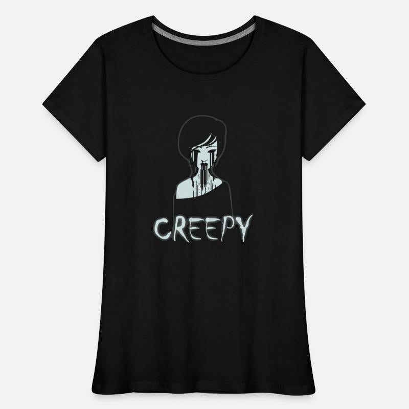 Creepy Scary Cursed Woman Ghost Halloween Horror