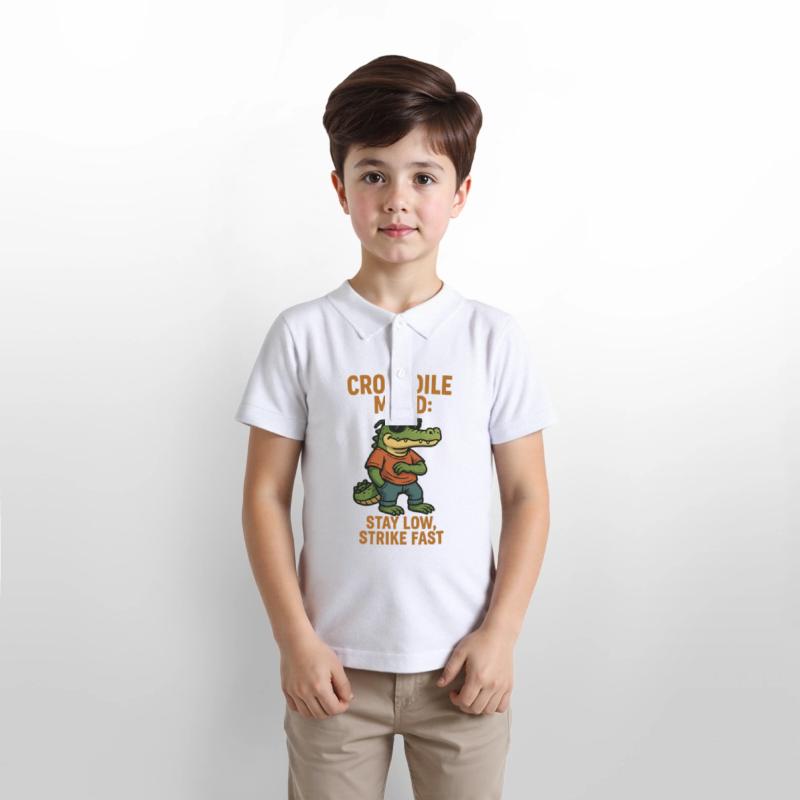 Crocodile mood: stay low, strike fast