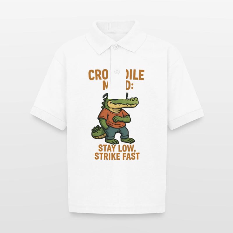 Crocodile mood: stay low, strike fast