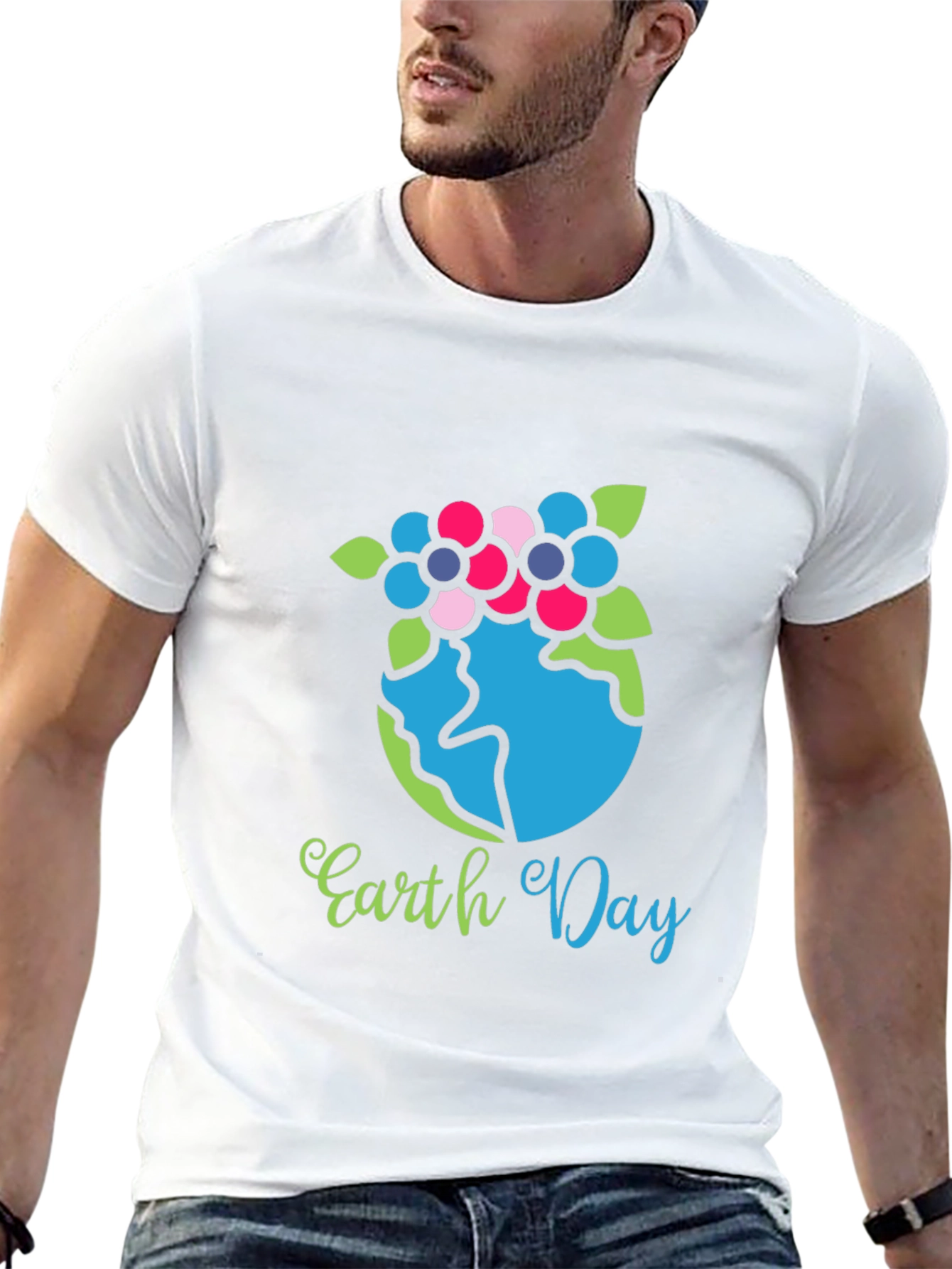 Earth Day Graphic Tee - Black